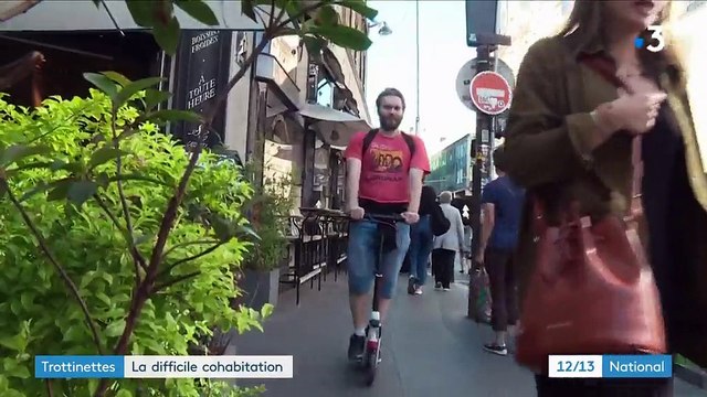 Trottinettes : la difficile cohabitation