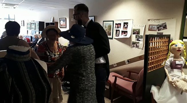 Défilé de mode à l'EHPAD du Bois Joli à Creutzwald