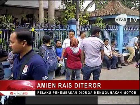 Mobil Mewah Amien Rais Jadi Sasaran Tembak