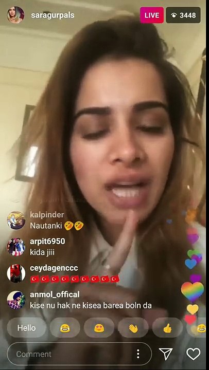 You won't believe what Sara Gurpal said in her live video