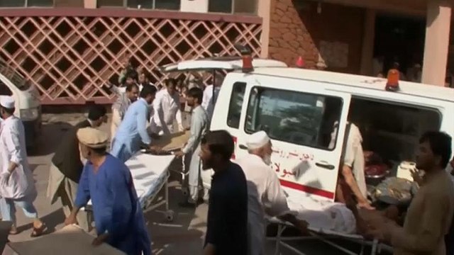 Взрыв на митинге в Афганистане