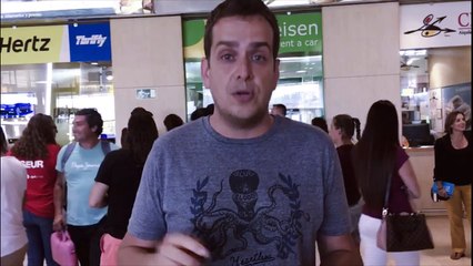 Llegada selección de Baloncesto a Tenerife