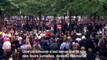 Hommage aux victimes du 11-Septembre à New York