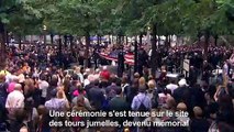 Hommage aux victimes du 11-Septembre à New York