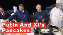 Vladimir Putin And Xi Jinping Make Pancakes Together