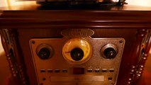 Pyle Vintage Phonograph Horn Turntable