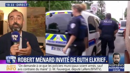 "Il faut aller encore plus loin dans les pouvoirs des policiers municipaux", demande Robert Ménard