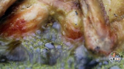 Primitive Real Life - Real fried chicken, watching hungry