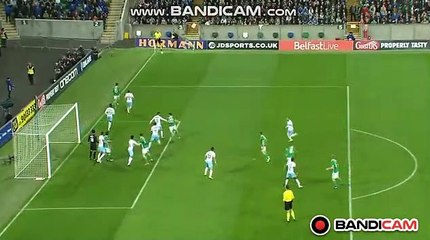 Steven Davis Goal - N. Ireland vs Israel 1-0 11/09/2018