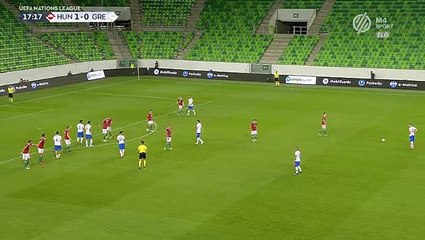 Konstantinos Manolas Goal HD -  Hungary	1-1	Greece 11.09.2018