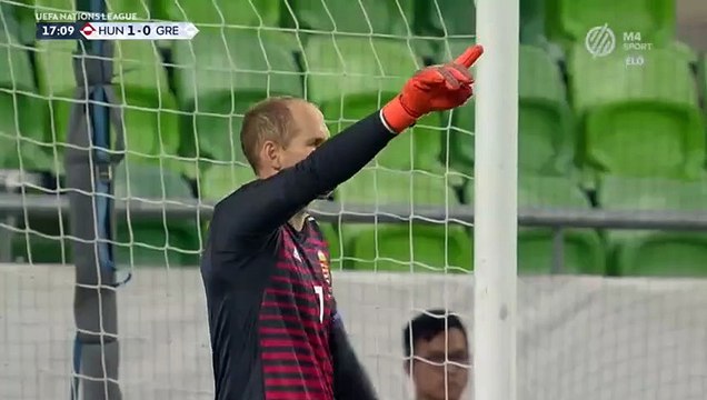 Konstantinos Manolas Goal - Hungary 1-1 Greece 11/09/2018