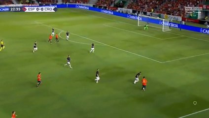 Saul Goal HD - Spain 1-0 Croatia 11.09.2018