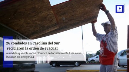 Huracán Florence: 1,5 millones evacuan las Carolinas