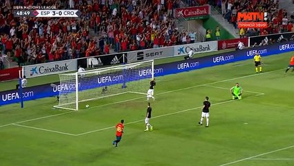 Rodrigo Goal HD -  Spain	4-0	Croatia 11.09.2018