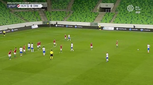 Konstantinos Manolas Goal Hungary 1-1 Greece