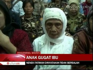 Nenek Fatimah Bebas dari Gugatan Rp 1 Miliar