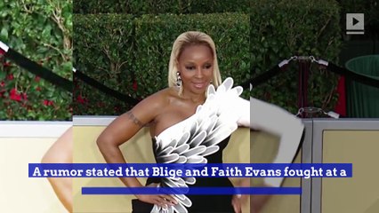 Mary J. Blige Shuts Down Fight Rumors With Faith Evans