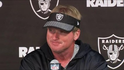 Gruden says skunk invaded Raiders' tunnel before MNF