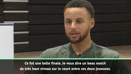 US Open - Curry : "Serena a géré la situation avec beaucoup de classe"