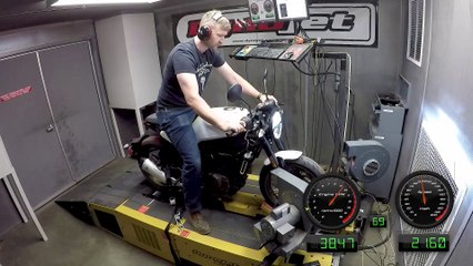 2019 Husqvarna Vitpilen 401 Dyno run