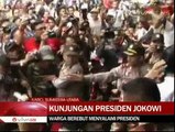 Presiden Joko Widodo Mengunjungi Korban Erupsi Sinabung