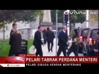 Pelari Tabrak Perdana Menteri David Cameron