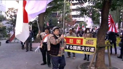 20171129 大久保公園→新宿