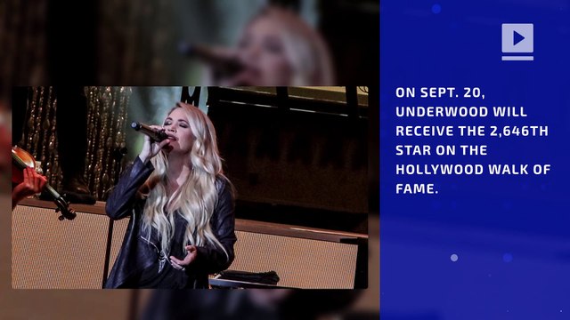 Carrie Underwood to Receive Star on Hollywood Walk of Fame