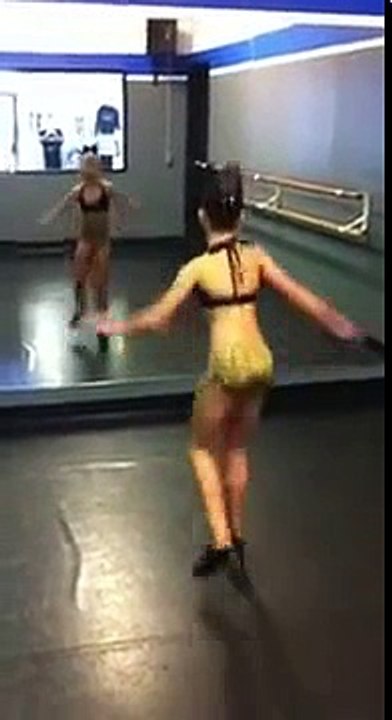 Little Girl Doing 40 Pirouettes In A Single Attempt