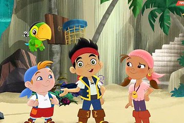 Jake and the Never Land Pirates S03E28 Look Out   Never Sharks-The Monkey Pirate King