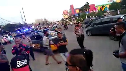 Bentrok FBR vs Pemuda Pancasila Pecah di Pamulang