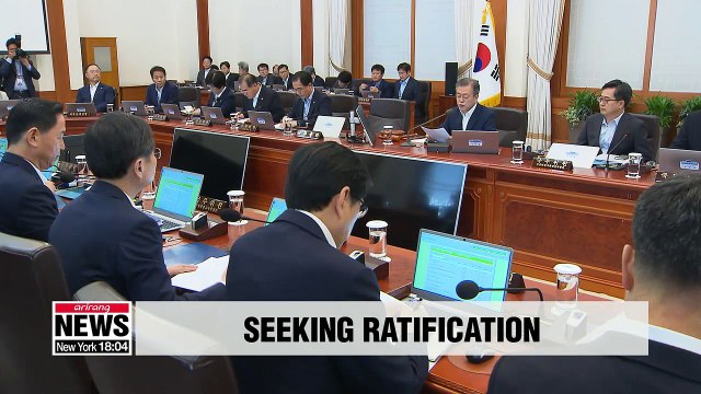 Gov't submits motion for parliamentary ratification of April summit declaration