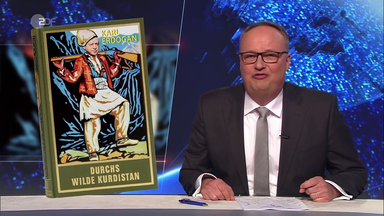 مقطع من البرنامج الكوميدي الالماني هويته شو يتناول الهجوم التركي على عفرين