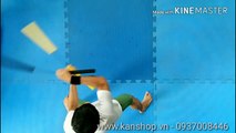 Côn Xốp tròn, dây dù,. #KANSHOP. #Nunchaku. Kanclub côn nhị khúc