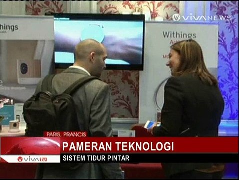 Robot Canggih Penjaga Rumah di Pameran Teknologi Perancis