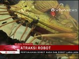 Pertarungan Robot Naga dan Robot Laba-laba