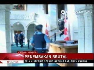 Pria Misterius Serang Gedung Parlemen Kanada