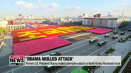 Obama mulled preemptive attack on North Korea: book