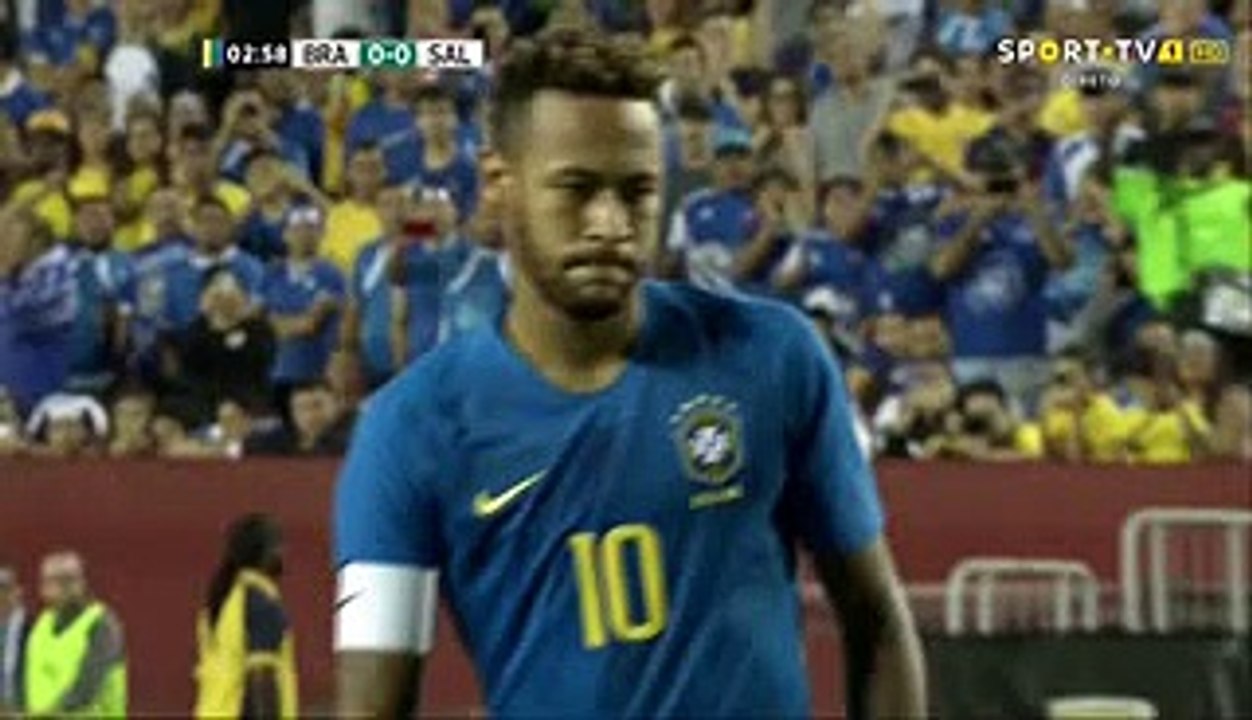 Neymar Goal - Brazil 1-0 El Salvador 11/09/2018