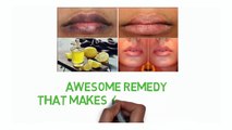 AWESOME REMEDY THAT MAKES YOUR LIPS SOFT AND PINK IN JUST 10 MINUTES!