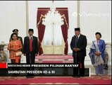 SBY Sambut Presiden Jokowi dan Pamitan Tinggalkan Istana
