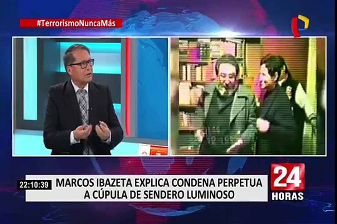 Marcos Ibazeta aseguró que Sendero Luminoso continúa siendo un riesgo para el país