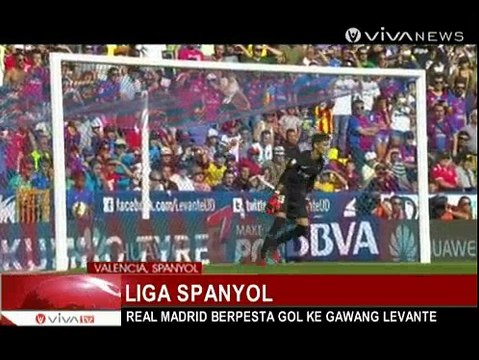Kalahkan Levante, Ronaldo Cetak Dua Gol