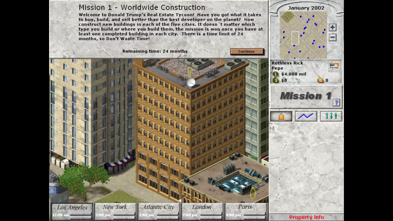 Donald Trump's Real Estate Tycoon - All The Mission Intros