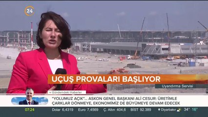 Uçuş provaları başlıyor