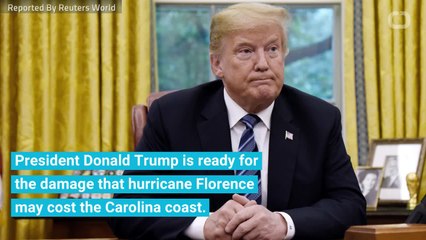 Donald Trump Says They Will Do 'Whatever It Takes' To Respond To Hurricane Florence