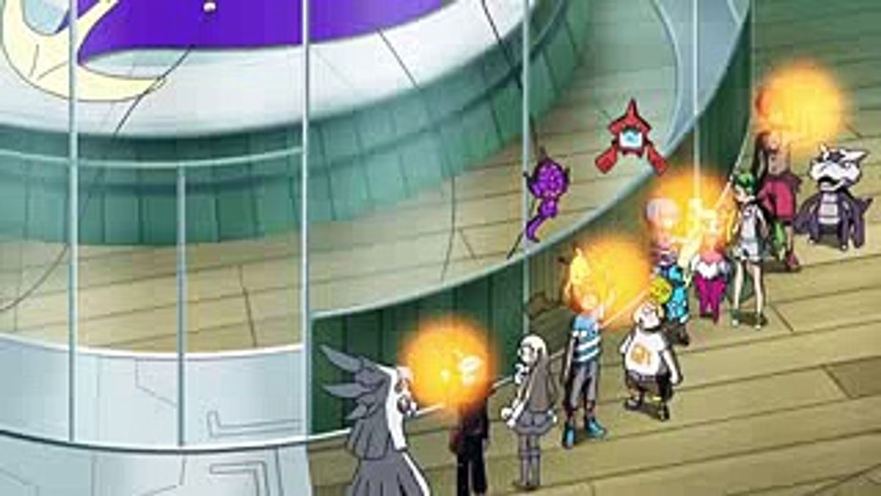 Pokemon Sun and Moon Tập 88 (Ep 1033) - Huyền thoại Lunala và 7 Tuyệt kĩ Z Hồi sinh !!!