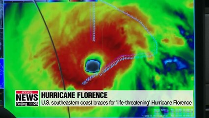 U.S. southeast braces for "life-threatening" Hurricane Florence