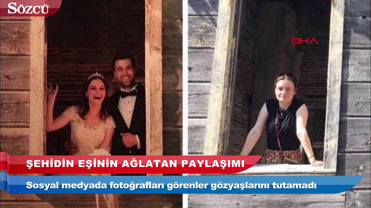 Afrin şehidinin eşinden ağlatan paylaşım