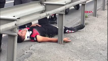 Mecidiyeköy'de Yunus Polisi Kaza Yaptı 1